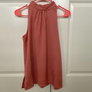 NWT Rose colored sleeveless blouse
